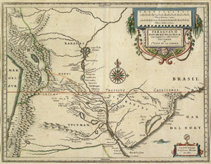 Lot 40, Auction  101, Paraguay (Blaeuw), Landkarte