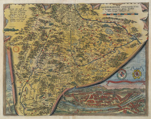Lot 49, Auction  101, Salzburg (Ortelius), Salisburgensis Iurisdictio
