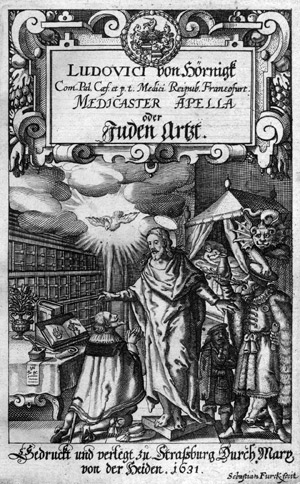 Lot 707, Auction  101, Hörnigk, Ludwig von, Medicaster Apella oder Juden Artzt. 