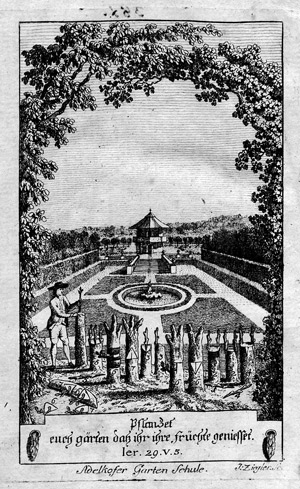 Lot 800, Auction  101, Adelkofer, Marquard, Gründliche Gartenschule, 