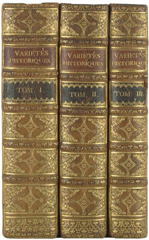 Lot 1890, Auction  101, Hellbraune Kalblederbände, mit prächtiger ornamentaler RVergoldung