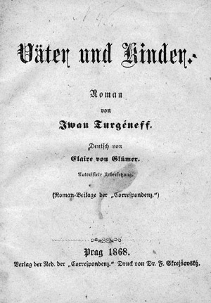 Lot 2234, Auction  101, Turgenjew, Iwan, Väter und Kinder