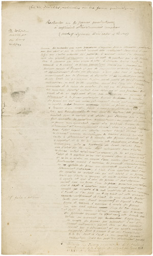 Lot 2585, Auction  101, Dirichlet, Peter Gustav Lejeune, Signiertes Manuskript