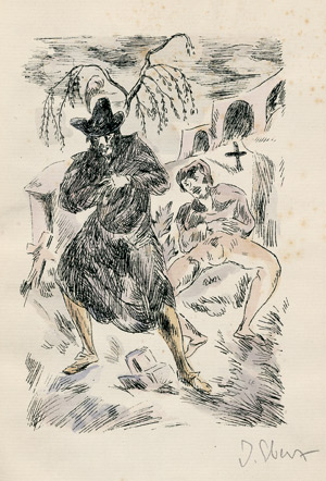 Lot 3585, Auction  101, Puschkin, A., Der steinerne Gast. mit Radierungen von J. Eberz