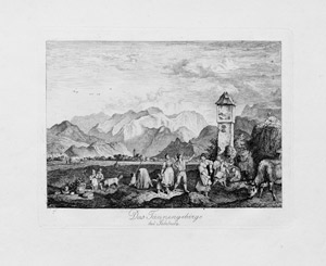 Lot 5518, Auction  101, Richter, Ludwig, Malerische Ansichten aus den Umgebungen von Salzburg