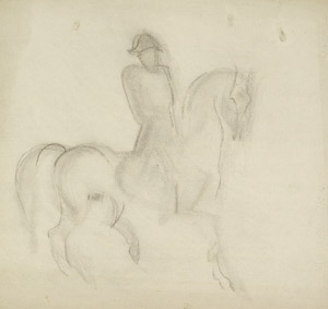 Lot 7186, Auction  101, Jungnickel, Ludwig Heinrich, Reiter und Pferde