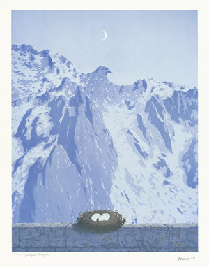 Lot 7250, Auction  101, Magritte, René, Le nid