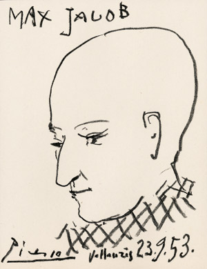 Lot 3501, Auction  102, Jacob, Max und Picasso, Pablo, Chronique des temps héroiques