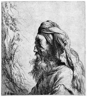 Lot 5178, Auction  102, Lievens, Jan, Brustbildnis eines bärtigen Orientalen mit Turban