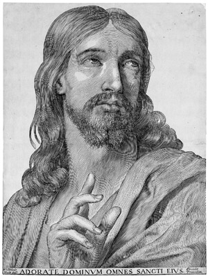 Lot 5306, Auction  102, Traut, Wilhelm, Brustbild Jesus Christi