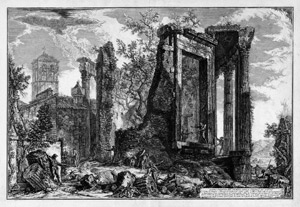 Lot 5432, Auction  102, Piranesi, Giovanni Battista, Altra veduta del Tempio della Sibilla in Tivoli