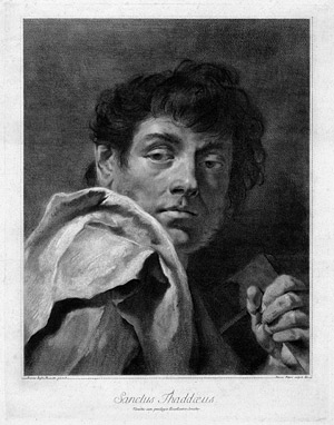 Lot 5443, Auction  102, Pitteri, Marco Alvise, Hl. Taddeus