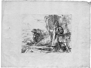 Lot 5471, Auction  102, Tiepolo, Giovanni Battista, Filosofo in piede e due figure