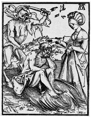 Lot 5548, Auction  102, Baldung, Hans, Hiob auf dem Mist