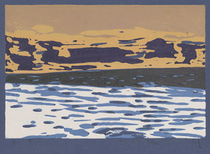 Lot 7123, Auction  102, Fußmann, Klaus, Ostsee, Abend