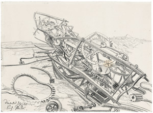 Lot 7327, Auction  102, Müller, Richard, Altes Räderwerk in Dinant