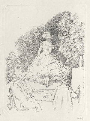 Lot 7339, Auction  102, Orlik, Emil, Debütantin. Schlafende Frau. Mann in Uniform