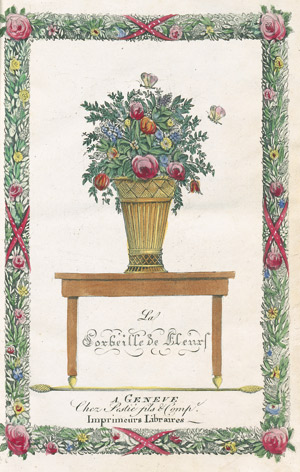 Lot 419, Auction  103, Miger, P. A. M., La corbeille de fleurs, 