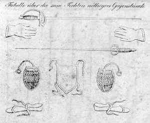 Lot 625, Auction  103, Duval, Joseph, Theoretische Anweisung zur Fecht- und Voltigirkunst. 