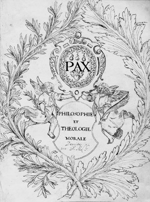 Lot 1004, Auction  103, Philosophie et Theologie Morale, 3 Teile in 1 Band. Um 1675
