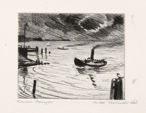 Lot 3660, Auction  103, Münch-Khe, Willi. und Münch-Khe, Willi - Illustr., Am Ufer. 