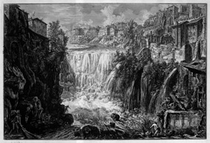 Lot 5367, Auction  103, Piranesi, Giovanni Battista, Veduta delle Cascatelle a Tivoli
