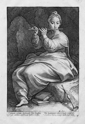 Lot 5647, Auction  103, Goltzius, Hendrik, Die neun Musen