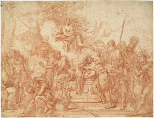 Lot 6314, Auction  103, Oberitalienisch, 18. Jh. Die Opferung der Iphigenie