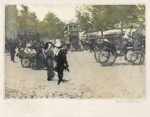 Lot 7405, Auction  103, Robbe, Manuel, Femmes dans la Rue