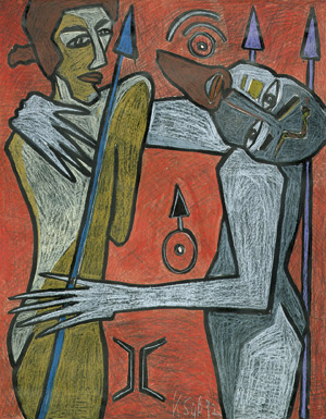 Lot 7452, Auction  103, Süss, Klaus, Wächter mit Atlantis