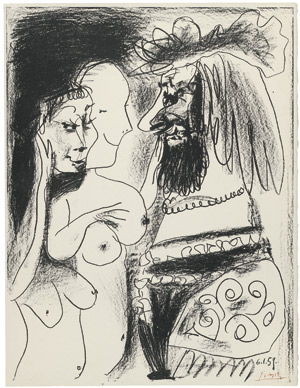 Lot 8217, Auction  103, Picasso, Pablo, Le vieux Roi
