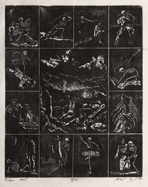 Lot 8220, Auction  103, Pins, Jacob, Danse Macabre