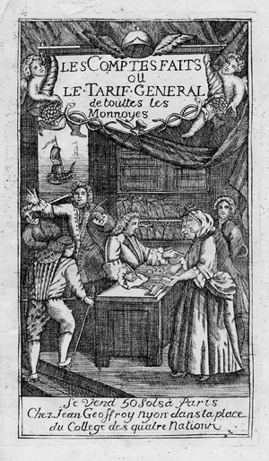 Lot 716, Auction  104, Barreme, Bertrand-Francois und Nicolas, Les comptes-faits ou le tarif-general 