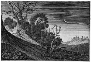 Lot 5254, Auction  104, Scheyndel, Gillis van, Wanderer auf einem Weg in der Dämmerung