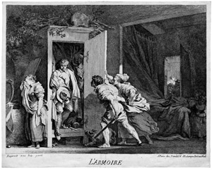 Lot 5324, Auction  104, Fragonard, Jean-Honoré, L´Armoire - Der Schrank