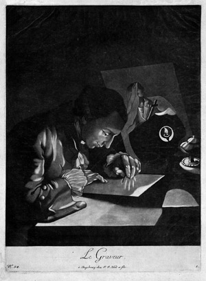 Lot 5342, Auction  104, Haid, Johann Jakob, Le Graveur