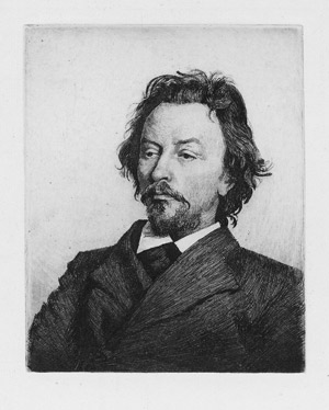 Lot 5484, Auction  104, Ilsted, Peter, Bildnis von Vilhelm Hammershøi