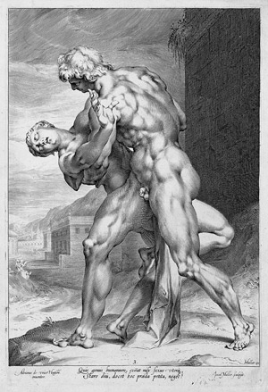 Lot 5739, Auction  104, Muller, Jan Harmensz., Der Raub einer Sabinerin