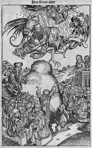 Lot 5864, Auction  104, Wohlgemuth, Michael, Die Predigt des Antichristen