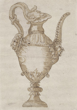 Lot 6240, Auction  104, Italienisch, 17. Jh. . Prunkkanne mit Grotesken