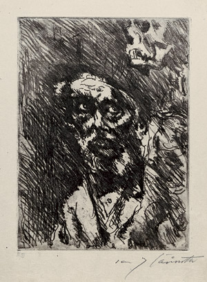 Lot 7060, Auction  104, Corinth, Lovis, Tod und Greis