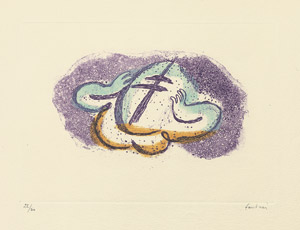 Lot 7098, Auction  104, Fautrier, Jean, L'otage aux mains I