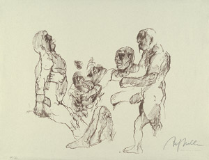 Lot 7220, Auction  104, Hrdlicka, Alfred, Hamlet und der König