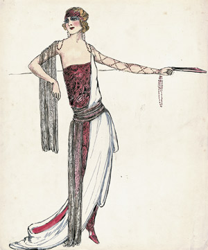 Lot 7388, Auction  104, Poiret, Paul, Atelier. Modeentwürfe 