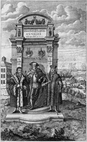 Lot 268, Auction  105, Müller, Johann Sebastian., Des Chur- und Fürstlichen Hauses Sachsen, Anales