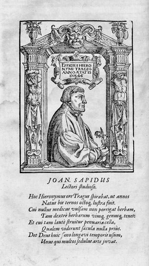 Lot 555, Auction  105, Bock, Hieronymus, Kräutterbuch. Mit vleiß übersehen, gemehret und gebessert durch M. Sebizium.