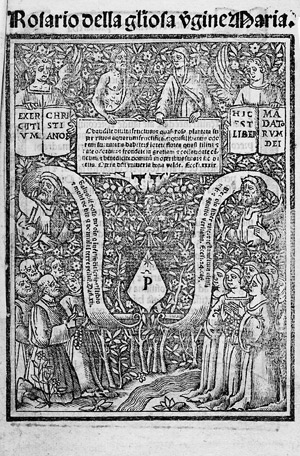 Lot 1057, Auction  105, Castello, Alberto da, Rosario dela gloriosa virgine Maria. 