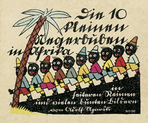 Lot 2102, Auction  105, Uzarski, Adolf, Die 10 kleinen Negerbuben in Afrika