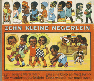Lot 2104, Auction  105, Zehn kleine Negerlein, zehn kleine Negerelin (anonym)