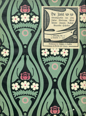 Lot 3262, Auction  105, Insel, Die, Monatsschrift. Hrsg. von Otto Julius Bierbaum